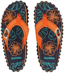 Gumbies Islander Orange Hibiscus flip-flop Cipőméret (EU): 40 / kék/narancs