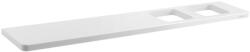 SAPHO ABELINE 500 mm rockstone polc két lyukkal, matt fehér AB502-0101 (AB502-0101)