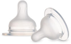 Canpol Babies Szilikon cumi S-Shape mini 0m+, 2db