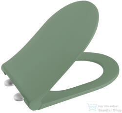 SAPHO AVVA SLIM WC-ülőke, Soft Close, matt zöld (100787-128) (100787-128) - furdoszoba-szaniter