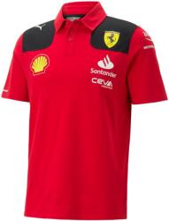 PUMA Férfi funkcionális rövid ujjú pólók Puma SF TEAM POLO piros 763417-01 - S