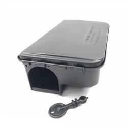 Plastdiversity Lda, Португалия Дератизационна кутия КОРАЛ с ключ, за поставяне на отрови и капани с лепило за мишки и плъхове (823008-901)