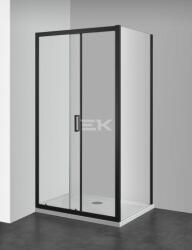 Sanotechnik ELITE BLACK oldalelem S100B/S120B tolóajtóhoz (6 mm) - 90 x 195 cm (F90B)