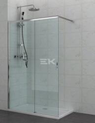 Sanotechnik ELITE zuhanyfal tolóajtóval (5/6 mm) (WK120)