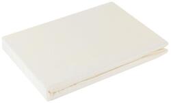 EUROFIRANY Nova1 pamut-szatén lepedő Krémszín 180x210 cm