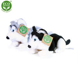 Rappa Câine husky de pluș 17 cm ECO-FRIENDLY