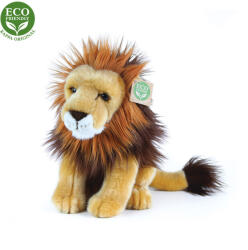 Rappa Leu de pluș care stă jos, 18 cm, ECO-FRIENDLY