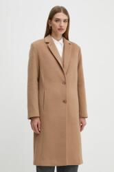Calvin Klein gyapjúkabát szürke, átmeneti, K20K207701 - barna 38