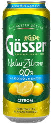 Gösser NaturZitrone 0, 0% alk. m. dob. 0, 5 DRS