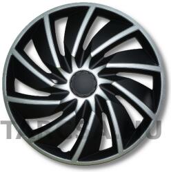 Racing4 Turbo fekete-ezüst 13 colos dísztárcsa