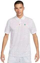 Nike Férfi teniszpolo Nike Polo Dri-Fit Heritage Printed - Fehér