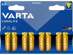 VARTA Elem, AA ceruza, 8 db, VARTA "Longlife (4106101418) - mystock