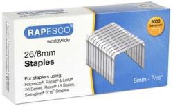 Rapesco Tűzőkapocs, 26/8, horganyzott, RAPESCO, 5000db/doboz (S11880Z3) - mystock