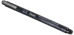 Pentel PointLiner tűfilc 0, 5mm, S20P-5A Pentel fekete (S20P-5A)