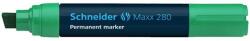 Schneider Alkoholos marker, 4-12 mm, vágott, SCHNEIDER "Maxx 280", zöld (128004)