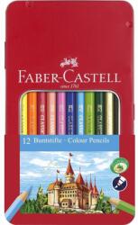 Faber-Castell Színes ceruza FABER-CASTELL hatszögletű fémdobozos 12db/készlet (115801)