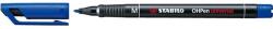 STABILO Alkoholos marker, 1 mm, STABILO "OHPen M", kék (843/41) - mystock