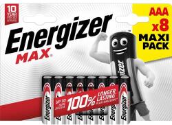 Energizer Elem, AAA mikro, 8 db, ENERGIZER "Max (E301530902) - mystock