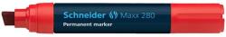 Schneider Alkoholos marker, 4-12 mm, vágott, SCHNEIDER "Maxx 280", piros (128002) - mystock