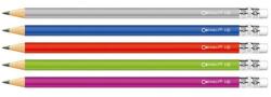 Connect Grafitceruza HB, radíros, színestestű, Connect 72 db/csomag, (000040766) - mystock
