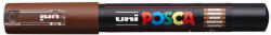 uni Dekormarker, 0, 7-1, 0 mm, UNI "Posca PC-1M", barna (2UPC1MB) - mystock