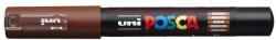 uni Dekormarker, 0, 7-1, 0 mm, UNI "Posca PC-1M", barna (2UPC1MB)