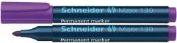 Schneider Alkoholos marker, 1-3 mm, kúpos, SCHNEIDER "Maxx 130", lila (113008)