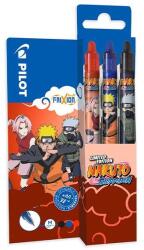 Pilot Rollertoll PILOT Frixion Naruto clicker radírozható 0, 7 mm 3 szín (BLRT-FR-7NRT-BLR-BT) - mystock