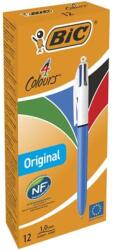 BIC Golyóstoll, 0, 32 mm, nyomógombos, négyszínű, BIC "4 Colours Original (982866)