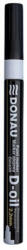 DONAU Lakkmarker, 2, 2mm, S, DONAU "D-oil", fehér, 12db/doboz (7368001PL-09) - mystock