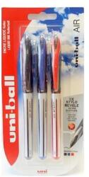 uni Rollertoll készlet, Uni UBA-188 3 db-os kék, fekete, piros (2UUBA1883KL) - mystock