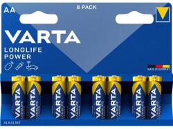 VARTA Elem, AA ceruza, 8 db, VARTA "Longlife Power (4906121418) - mystock