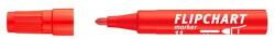 ICO Flipchart marker, 1-3 mm, kúpos, ICO "Artip 11", piros (9580016003)