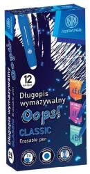 Astra Golyóstoll ASTRA PEN radírozható kék 12 db/doboz (201319003)