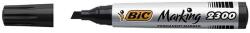 BIC Alkoholos marker, 3, 7-5, 5 mm, vágott, BIC "ECO 2300" fekete (8209263) - mystock