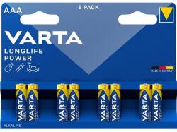 VARTA Elem, AAA mikro, 8 db, VARTA "Longlife Power (4903121418) - mystock
