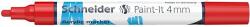 Schneider Akril marker, 4 mm, SCHNEIDER "Paint-It 320", piros (120202)
