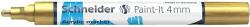 Schneider Akril marker, 4 mm, SCHNEIDER "Paint-It 320", arany (120253)