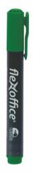FlexOffice Alkoholos marker, 1, 5 mm, kúpos, FLEXOFFICE "PM03", zöld (FO-PM03GREEN) - mystock