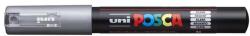 uni Dekormarker, 0, 7-1, 0 mm, UNI "Posca PC-1M", ezüst (2UPC1ME)