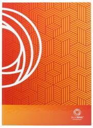 Bluering Beírókönyv A4, 96lap, keményfedeles, egyszínű, Bluering kockás - mystock