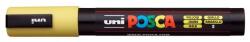 uni Dekormarker, 1, 8-2, 5 mm, UNI "Posca PC-5M", sárga (PC-5M YELLOW)