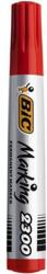 BIC Alkoholos marker, 3, 7-5, 5 mm, vágott, BIC "ECO 2300" piros (8209243) - mystock