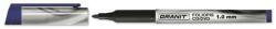 GRANIT Alkoholos marker, OHP, 1mm, GRANIT "M859", kék, 20db/cs (M85920K02)