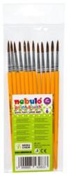 Nebulo Ecset, no. 6, kerek, festett nyelű, NEBULO, 12db/cs (HE-1-6-F)