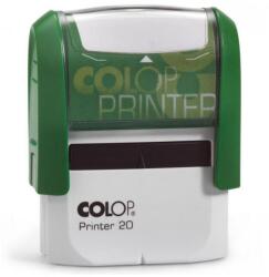Colop Bélyegző, COLOP "Printer 20" zöld ház/fekete párna - mystock