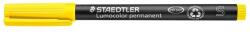 STAEDTLER Alkoholos marker, OHP, 0, 4 mm, STAEDTLER "Lumocolor 313 S", sárga (313-1)