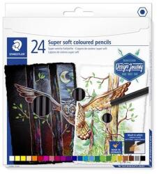 STAEDTLER Színes ceruza készlet, hatszögletű, STAEDTLER "149 C", 24 különböző szín (149C C24) - mystock