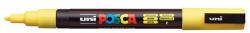 uni Dekormarker, 0, 9-1, 3 mm, UNI "Posca PC-3M", sárga (PC-3M YELLOW)