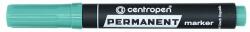 Centropen Permanent marker 1-4, 6mm, vágott hegyű, Centropen 8576 zöld (A-585760110) - mystock